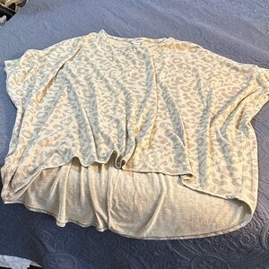 Super soft “poncho style” top!